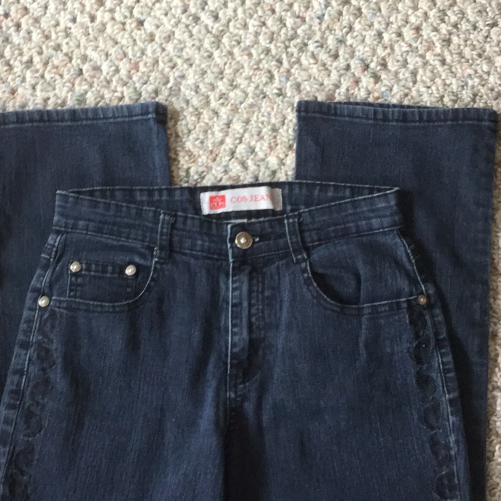 COS Embroidered jeans sz 2P